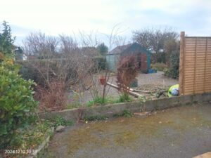 Before Fence Installation